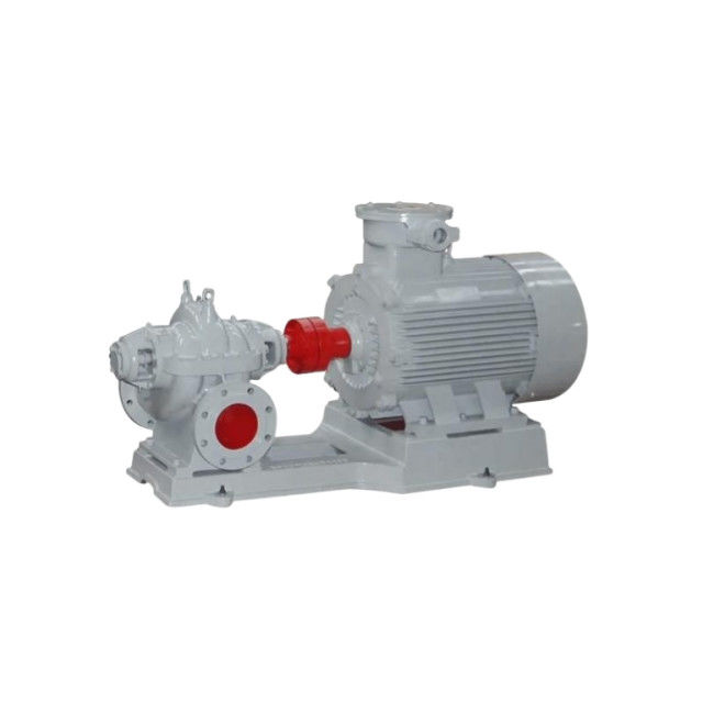 bomba de sução dobro da única fase 22-1800kW, bomba de água elétrica ISO9001 do fluxo alto