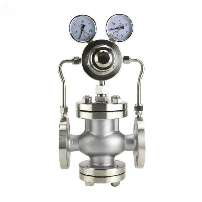 Piloto de aço inoxidável Piston Type Valve do gás de WCB, pressão que reduz a válvula de escape