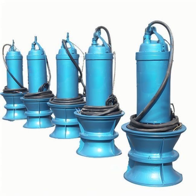 Bombas de fluxo axial de ferro fundido até 25 m de cabeça/35000 m3/h