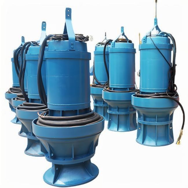 Bombas de cotovelo / hélice 10-35000M3/H Fluxo 1-25m Cabeça para estação de bombagem