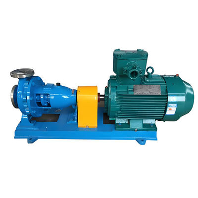Bomba química industrial elétrica com motor de potência de até 90 kW e resistência à temperatura